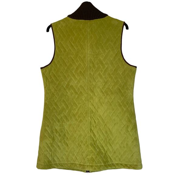 Tasha Polizzi Vest Quilted Microsuede Leopard - Picture 3 of 11